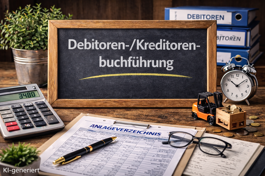 Debitoren-/Kreditorenbuchführung – Online-Seminar - 20.03.2026 - 9-15 Uhr