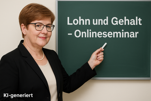 Lohn und Gehalt für Einsteiger – Live-Online-Kurs ab 06.04.2026! (8 Termine per 13:30-16:15 Uhr)