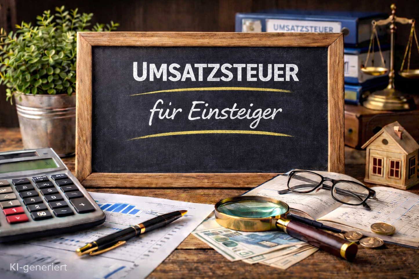 Umsatzsteuer verstehen – Der Online-Kurs für Einsteiger am 21.04.2026 (9-15 Uhr) - Karin Nickenig - Seminare Rechnungswesen und Steuern
