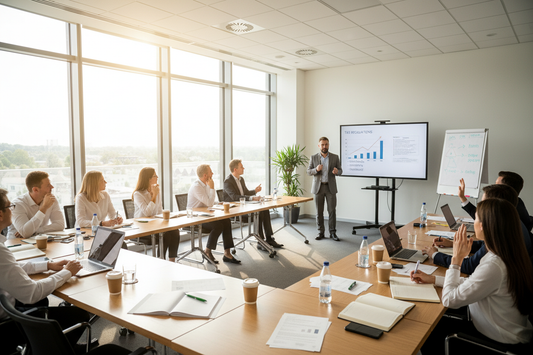 Seminar am Nachmittag Schulungssituation